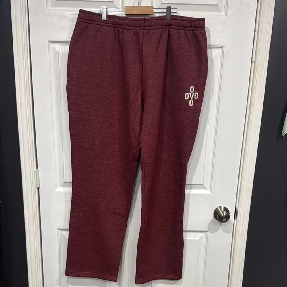 Mens Maroon Sweatpants